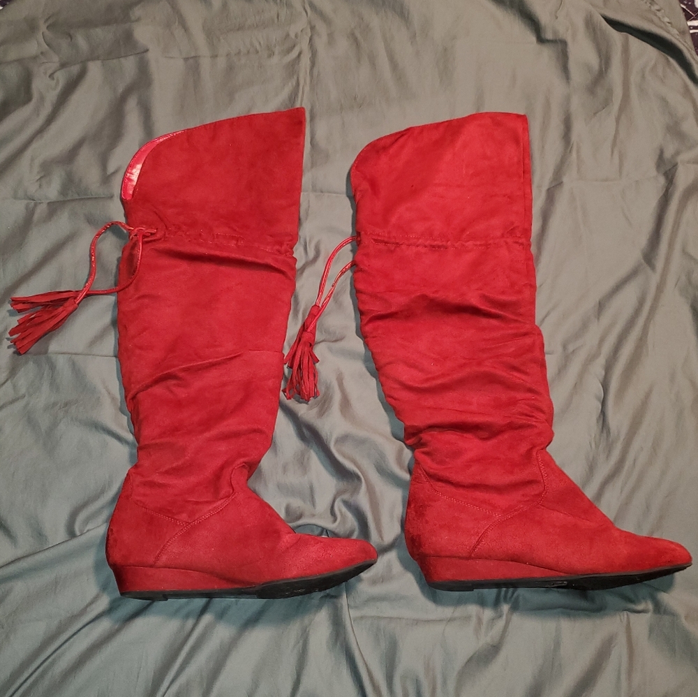 Shoedazzle Knee High Boots